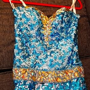 Tony bowls evening dress